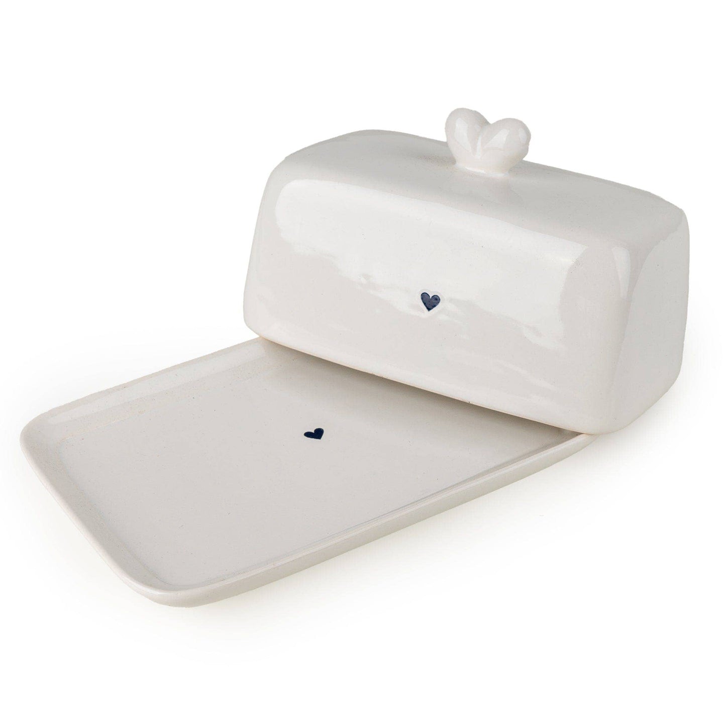 Butter Dish - Hearts