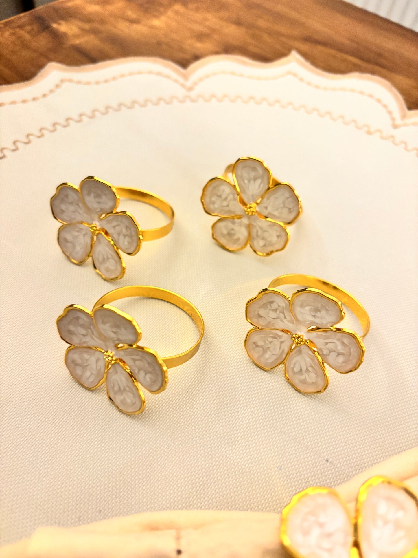 Petal Flower Napkin Ring