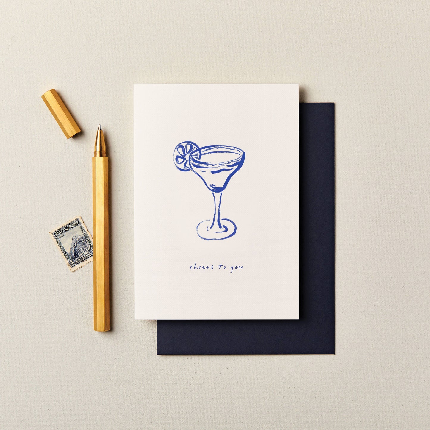 Cocktail Birthday Card | Female Birthday Card | Modern Card