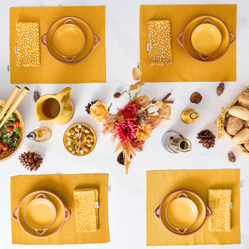 Sintra Glazed Terracotta Jug - Ochre