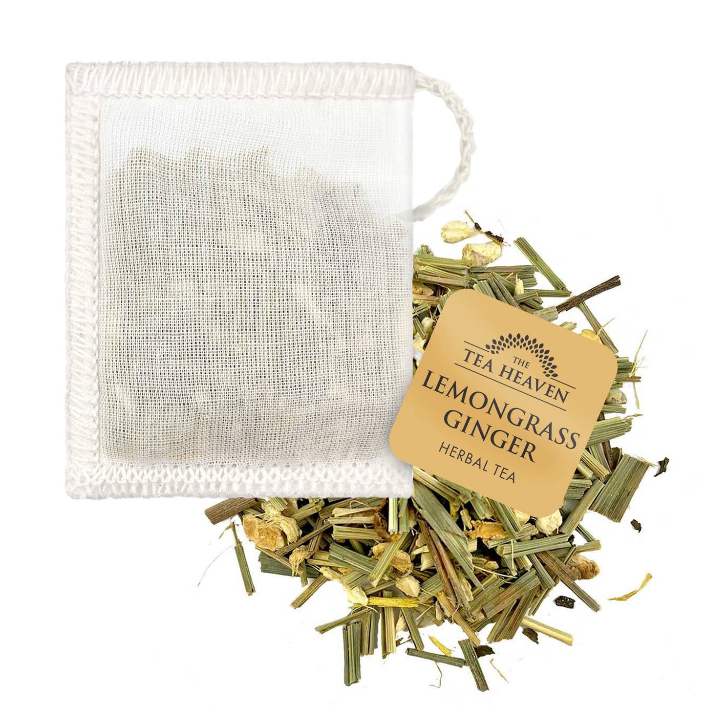 Lemongrass Ginger Mini Tea Bag Canister
