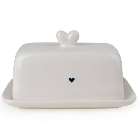 Butter Dish - Hearts