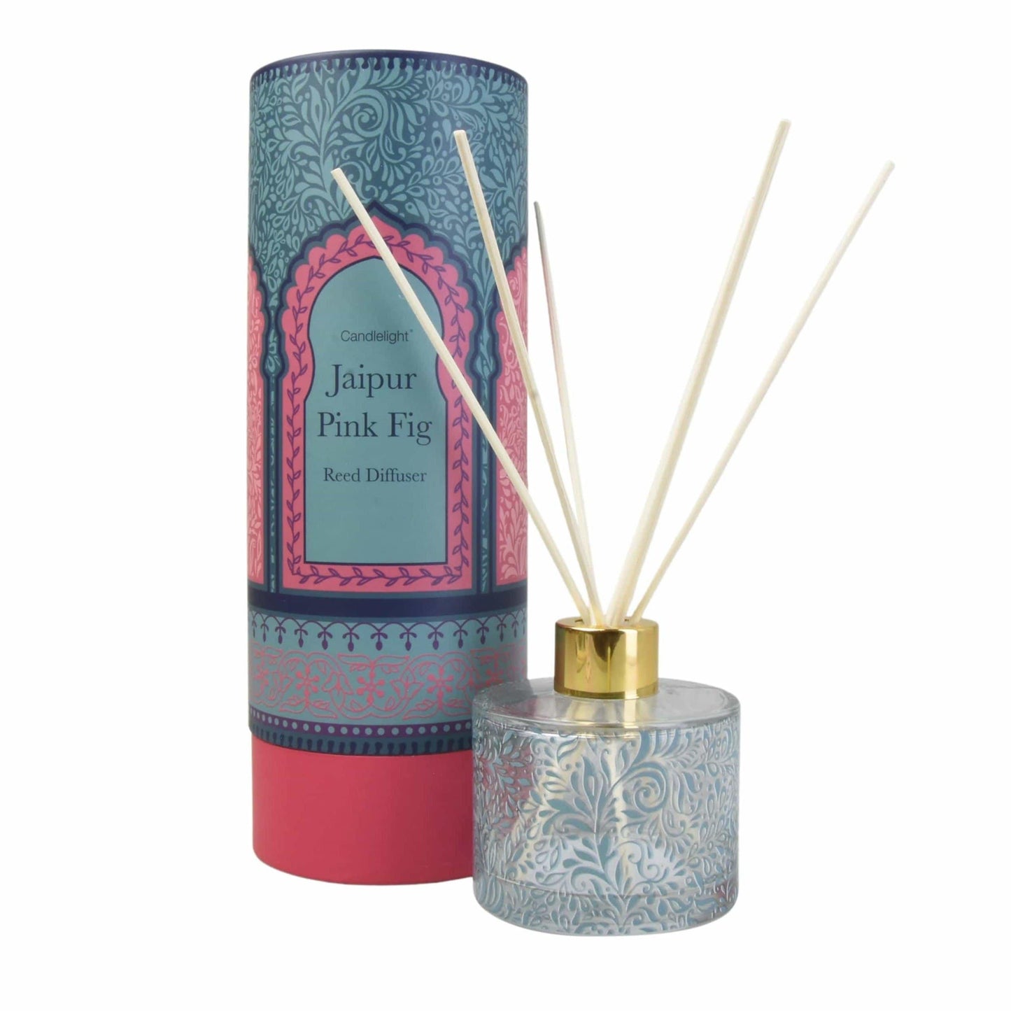 Jaipur Pink Fig Reed Diffuser in Gift Box Pear and Fig