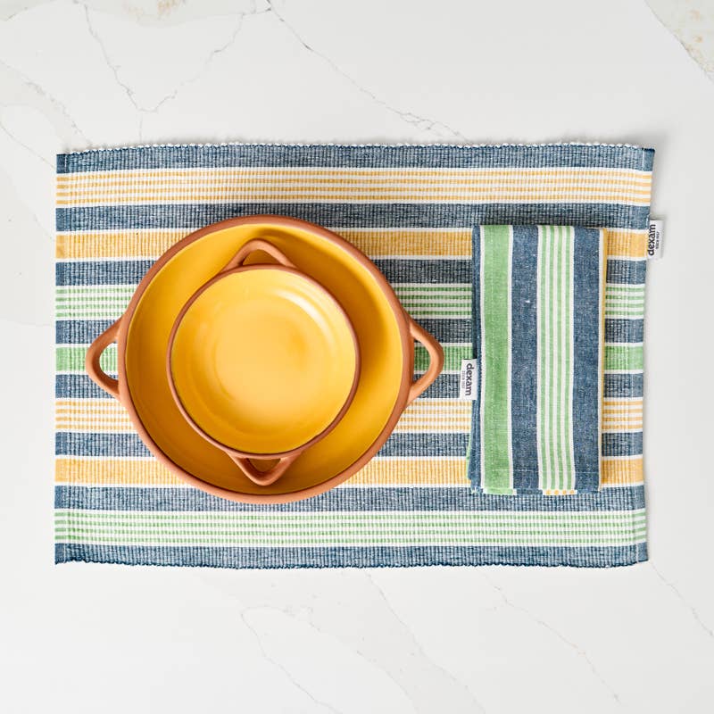 Sintra Small Glazed Terracotta Tapas Dish - Ochre