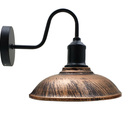 Wall light Copper Vintage Lampshade Industrial Retro Modern Chandelier-0