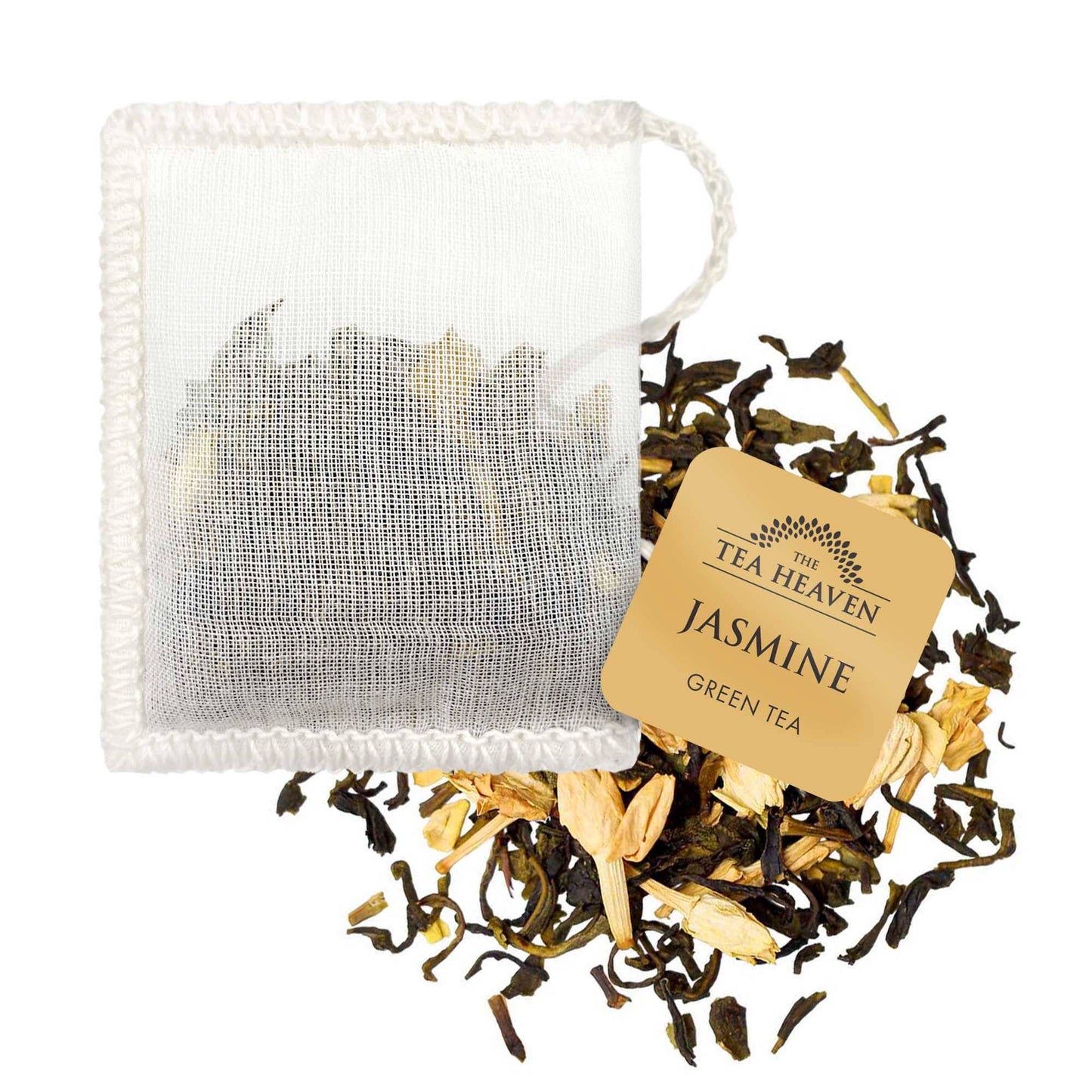 Jasmine Mini Tea Bag Canister