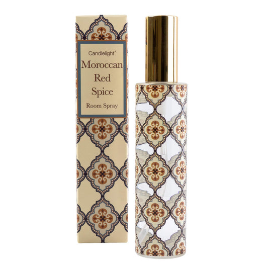 Moroccan Red Spice Room Spray in Gift Box Red Cinnamon