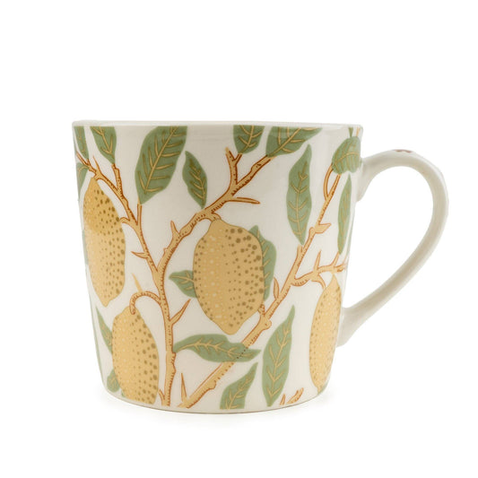 Wide Mug - Vintage Fruits 6PK